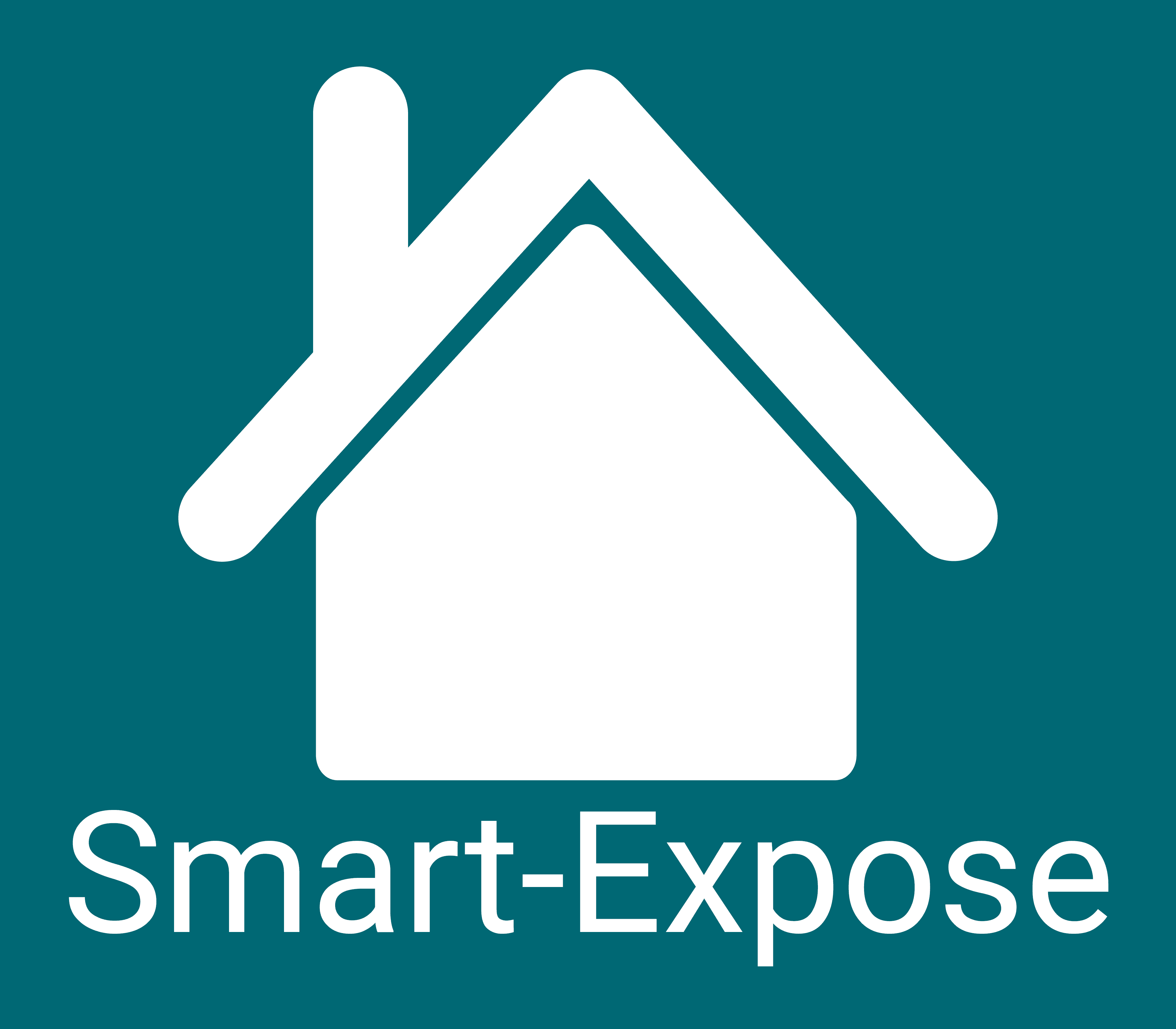 Pictogram eines Hauses mit Titel: Smart-Expose